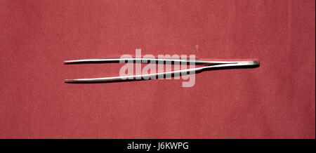 Nahaufnahme von chirurgischem Zubehör Stockfoto