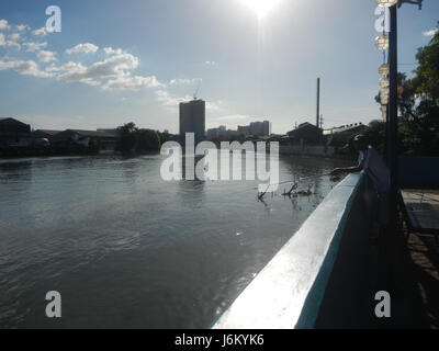 08389 Punta Santa Ana Linear Park Pasig River Binondo Beata Manila 10 Stockfoto