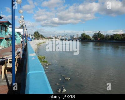 08389 Punta Santa Ana Linear Park Pasig River Binondo Beata Manila 13 Stockfoto