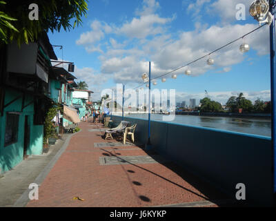 08389 Punta Santa Ana Linear Park Pasig River Binondo Beata Manila 25 Stockfoto