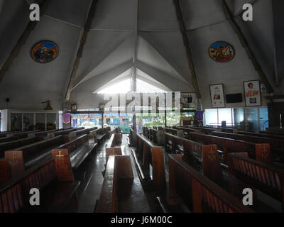 08629 Jaime Kardinal Sin Dorfkirche Dambang Bayan Punta Santa Ana Manila 09 Stockfoto