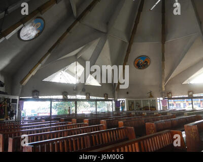 08629 Jaime Kardinal Sin Dorfkirche Dambang Bayan Punta Santa Ana Manila 12 Stockfoto