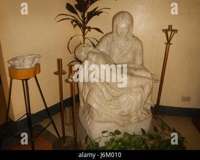 08629 Jaime Kardinal Sin Dorfkirche Dambang Bayan Punta Santa Ana Manila 22 Stockfoto