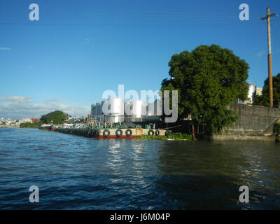 08735 Pasig River Punta Santa Ana Binondo Manila 13 Stockfoto