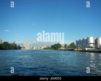 08735 Pasig River Punta Santa Ana Binondo Manila 19 Stockfoto