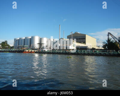 08735 Pasig River Punta Santa Ana Binondo Manila 22 Stockfoto