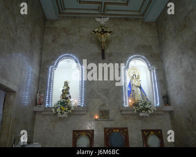 0920 unserer lieben Frau vom Rosenkranz Kapelle Talacsan, San Rafael, Bulacan 13 Stockfoto