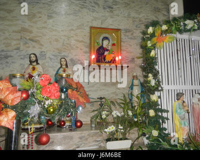 0920 unserer lieben Frau vom Rosenkranz Kapelle Talacsan, San Rafael, Bulacan 15 Stockfoto