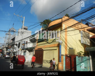 0782 Kirche San Juan Nepomuceno Baranggays Straßen Malibay, Pasay City 08 Stockfoto