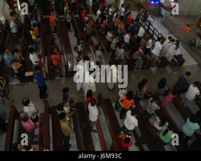 0807 Kirche San Juan Nepomuceno Baranggays Straßen Malibay, Pasay City 06 Stockfoto