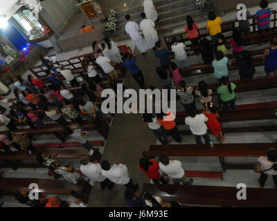 0807 Kirche San Juan Nepomuceno Baranggays Straßen Malibay, Pasay City 08 Stockfoto