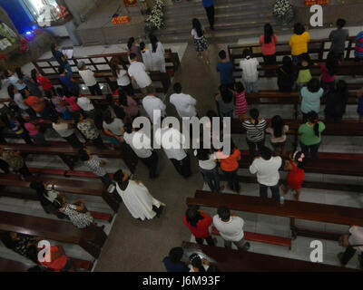 0807 Kirche San Juan Nepomuceno Baranggays Straßen Malibay, Pasay City 09 Stockfoto