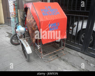 0807 Kirche San Juan Nepomuceno Baranggays Straßen Malibay, Pasay City 13 Stockfoto