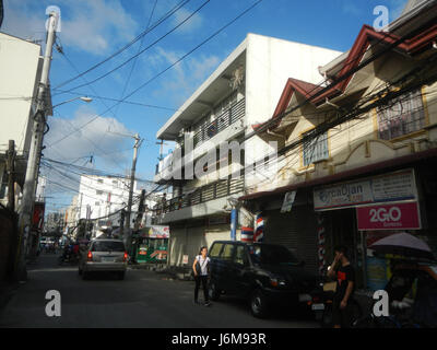 0807 Kirche San Juan Nepomuceno Baranggays Straßen Malibay, Pasay City 15 Stockfoto