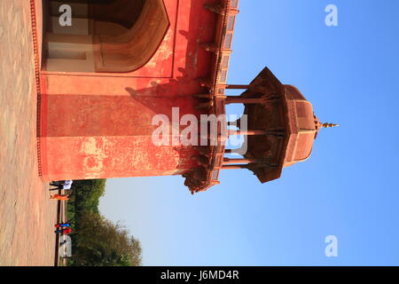 Indien Mausoleum Grab Hall Geschichte Tempel Denkmal Memorial Stein Bogen-Asien-Indien Stockfoto