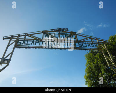 06550 Reisfelder Bäume wiesen Diliman I Salapungan San Rafael Bulacan Dörfer 14 Stockfoto