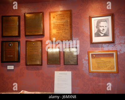 09861 George J. Willmann, S J Museum Ritter von Columbus-Haus, Intramuros, Manila 08 Stockfoto