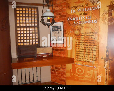 09892 George J. Willmann, S J Museum Ritter von Columbus-Haus, Intramuros, Manila 04 Stockfoto