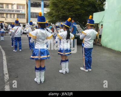 0651 Barangka Elementary School Marikina City Andres Bonifacio Allee 11 Stockfoto