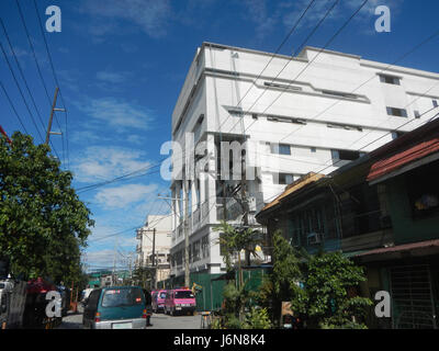 Dieser Eintrag bezieht sich auf ein bestimmtes Gebiet in Tondo, Manila, in der Nähe der Straßen von Juan Luna, Del Fierro und Gagalangin. Es hebt eine Lage im städtischen Teil von Tondo, Manila, Philippinen hervor. Stockfoto
