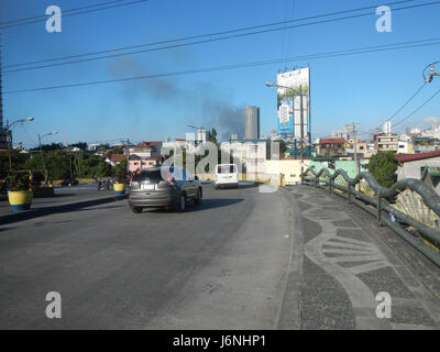 09637 Makati Stadt Mandaluyong City Bridge Hulo Mini Park Pasig Marikina Fluss Kanal 21 Stockfoto