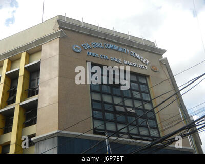 Dieser Eintrag bezieht sich auf verschiedene Gebiete auf den Philippinen, insbesondere Barangays Olympia, Santa Cruz, Carmona Circuit und Makati. die Teil des Entwicklungsprojekts Ayala Land City sind. Stockfoto