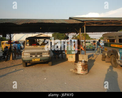 0673 Santo Domingo, Angeles City, Pampanga Jeep Transport Terminal 25 Stockfoto