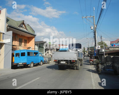 09779 an richtigen Kirche Stadtschule Pampanga 02 Stockfoto