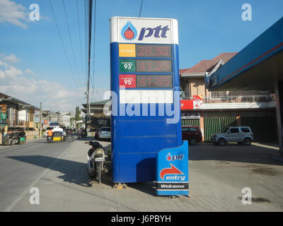 09779 an richtigen Kirche Stadtschule Pampanga 13 Stockfoto