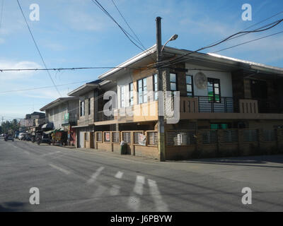 09779 an richtigen Kirche Stadtschule Pampanga 19 Stockfoto