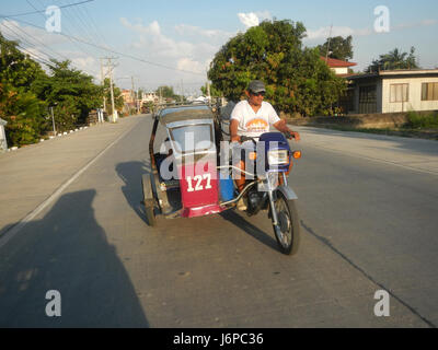 09779 an richtigen Kirche Stadtschule Pampanga 41 Stockfoto