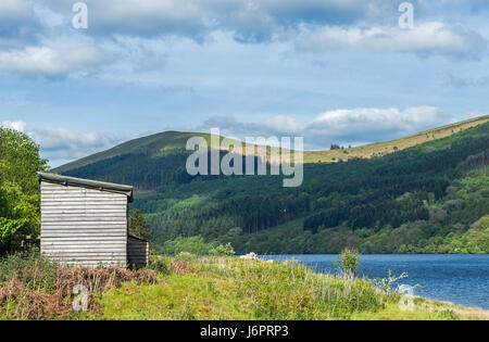 Oberhalb des Talybont Reservoirs in den Central Brecon Beacons, Powys, South Wales Stockfoto