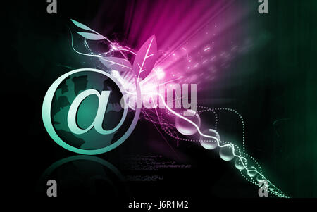 Energie macht Strom Strom Technologie Webseite Computer computer Stockfoto