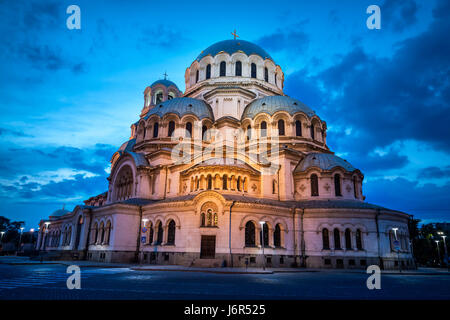 St. Alexander Nevsky orthodoxe Kathedrale, Sofia, Bulgarien Stockfoto