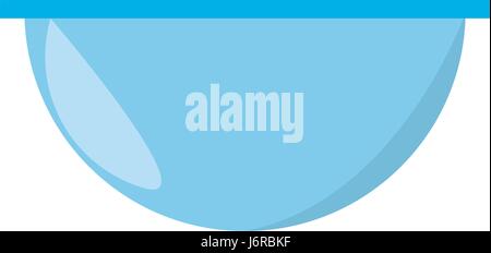 Schale leeren Geschirr Stock Vektor