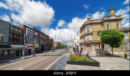 Southampton zentrale Einkaufs- und Freizeitmöglichkeiten Stockfoto