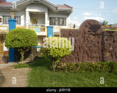 Dieses Bild zeigt die Bulacan Municipal Hall, ein Regierungsgebäude in Bulacan, Philippinen. Es dient als Verwaltungszentrum für die lokale Verwaltung und die öffentlichen Dienste in der Region. Stockfoto