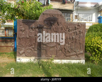 Die Bulacan Municipal Hall ist ein wichtiges Regierungsgebäude in Bulacan, Philippinen. Es dient als Zentrum für die lokale Verwaltung und Verwaltung innerhalb der Gemeinde. Stockfoto