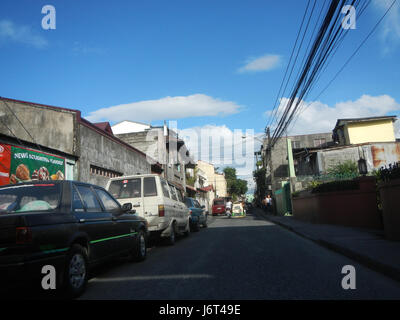 08281 Barangay Calumpang River Park Kirche Marikina City 10 Stockfoto