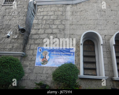 09671 Unbefleckte Empfängnis Pfarrei Bayan-Bayanan Avenue Concepcion Uno Marikina City 10 Stockfoto