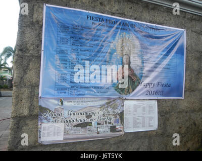 09671 Unbefleckte Empfängnis Pfarrei Bayan-Bayanan Avenue Concepcion Uno Marikina City 12 Stockfoto