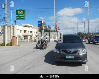 0565 MacArthur Highway Malolos Guiguinto Bulacan Abschnitt 02 Stockfoto