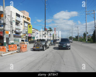 0565 MacArthur Highway Malolos Guiguinto Bulacan Abschnitt 05 Stockfoto