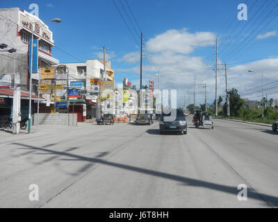 0565 MacArthur Highway Malolos Guiguinto Bulacan Abschnitt 06 Stockfoto