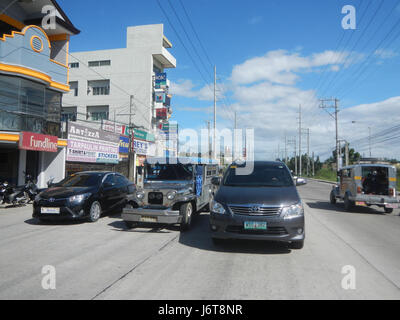 0565 MacArthur Highway Malolos Guiguinto Bulacan Abschnitt 16 Stockfoto