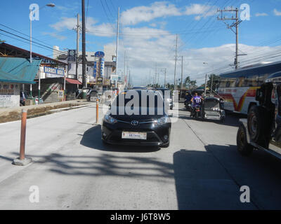 0565 MacArthur Highway Malolos Guiguinto Bulacan Abschnitt 24 Stockfoto