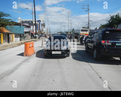 0565 MacArthur Highway Malolos Guiguinto Bulacan Abschnitt 25 Stockfoto