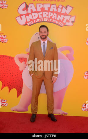 Nach Westen, Ca. 21. Mai 2017. Nick Kroll bei der Captain Underpants Los Angeles Premiere im Dorf Theater in Westwood, Kalifornien am 21. Mai 2017. Bildnachweis: David Edwards/Medien Punch/Alamy Live-Nachrichten Stockfoto