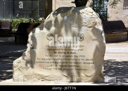 Jerusalem, Israel. 22. Mai 2017. Kontext und Vorbereitungen für Präsident Donald Trump Besuch in Jerusalem, Israel-Credit: Molle Wilson-Milesi/Alamy Live-Nachrichten Stockfoto