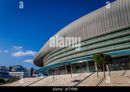 MEO-Arena, ein Unterhaltungs- und Konferenz Zentrum in Lissabon, Portugal Stockfoto